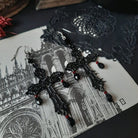 Darkinlove Women's Gothic Beaded Cross Earrings