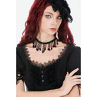 Darkinlove Women's Gothic Beaded Tassels Choker