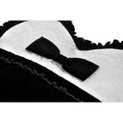Darkinlove Women's Gothic Bow Black&White Heart Bag