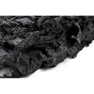 Darkinlove Women's Gothic Bowknot Lace-Trimmed Tiered Shorts