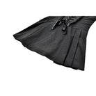 Darkinlove Women's Gothic Buckle Strap Lace-up Slip Dress