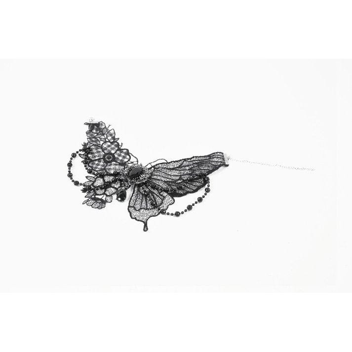 Darkinlove Women's Gothic Butterfly Lace Choker