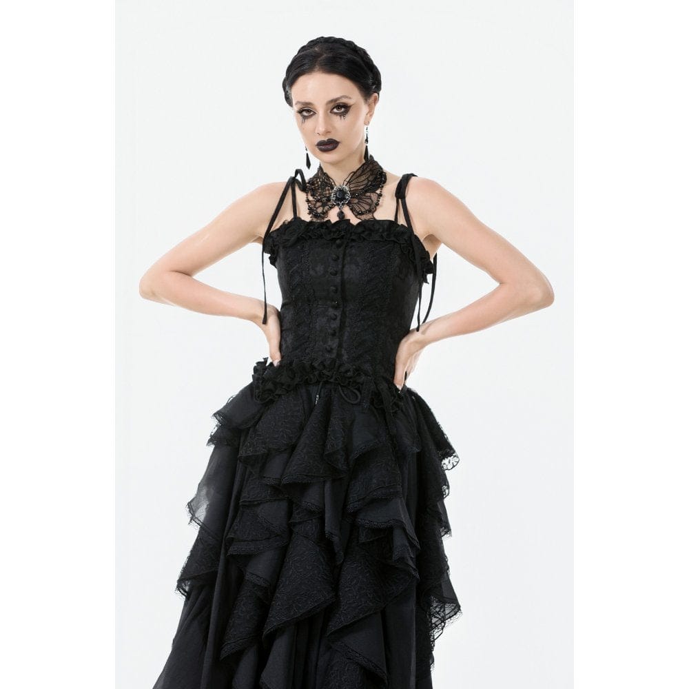 Darkinlove Women's Gothic Butterfly Lace Choker