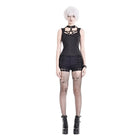 Darkinlove Women's Gothic Cutout Pentacle Buckle Strap Tank Top
