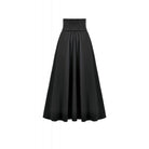 Darkinlove Women's Gothic Decal Floral Mesh High Waist Long Skirt