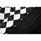 Darkinlove Women's Gothic Diamond Pattern Contrast Color Long Sleeved Shirt