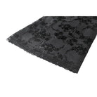 Darkinlove Women's Gothic Embroidered Floral Mesh Square-cut Collar Dress