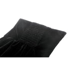 Darkinlove Women's Gothic Embroidered Lace Hem Ruched Slip Dress