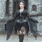 Darkinlove Women's Gothic Flared Sleeved Lace Cape