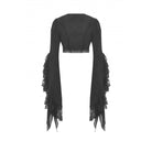 Darkinlove Women's Gothic Flared Sleeved Lace Splice Cape