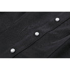 Darkinlove Women's Gothic Flared Sleeved Lace Splice Shirt