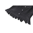 Darkinlove Women's Gothic Flared Sleeved Lace Splice Shirt