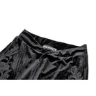 Darkinlove Women's Gothic Floral Embroidered Flared Pants
