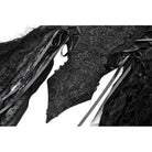 Darkinlove Women's Gothic Floral Embroidered Lace-up Slip Dress