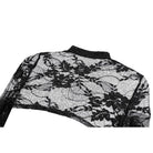 Darkinlove Women's Gothic Floral Flare Sleeve Mesh Lace Cape