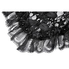 Darkinlove Women's Gothic Floral Lace Patchwork Mesh Cape