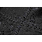 Darkinlove Women's Gothic Floral Pattern Zip Lace-up Corset