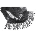 Darkinlove Women's Gothic Floral Tassels Mesh Veil
