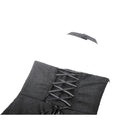 Darkinlove Women's Gothic Halterneck Lace Party Dress