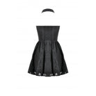 Darkinlove Women's Gothic Halterneck Lace Short Dress