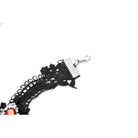 Darkinlove Women's Gothic Heart Cross Diamante Necklace