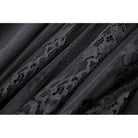 Darkinlove Women's Gothic Heart Embroidered High-waisted Skirt