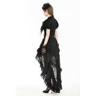 Darkinlove Women's Gothic High/Low Lace Skirt