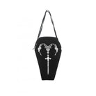 Darkinlove Women's Gothic Horned Embroidered Coffin Bag