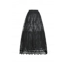 Darkinlove Women's Gothic Irregular Floacking Mesh Spice Skirt