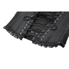Darkinlove Women's Gothic Irregular Lace-up Underbust Corset