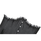 Darkinlove Women's Gothic Irregular Lace-up Underbust Corset