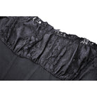 Darkinlove Women's Gothic Irregular Ruffled Lace Dress