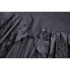 Darkinlove Women's Gothic Irregular Ruffled Lace Dress