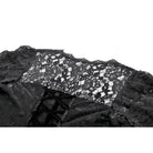 Darkinlove Women's Gothic Jacquard Floral Lace Sleeved Dress