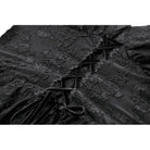 Darkinlove Women's Gothic Jacquard Floral Lace Sleeved Dress