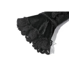 Darkinlove Women's Gothic Lace Embroidered Velvet Arm Sleeves