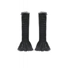 Darkinlove Women's Gothic Lace Embroidered Velvet Arm Sleeves