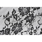 Darkinlove Women's Gothic Lace Floral Tassel Maxi Skirt