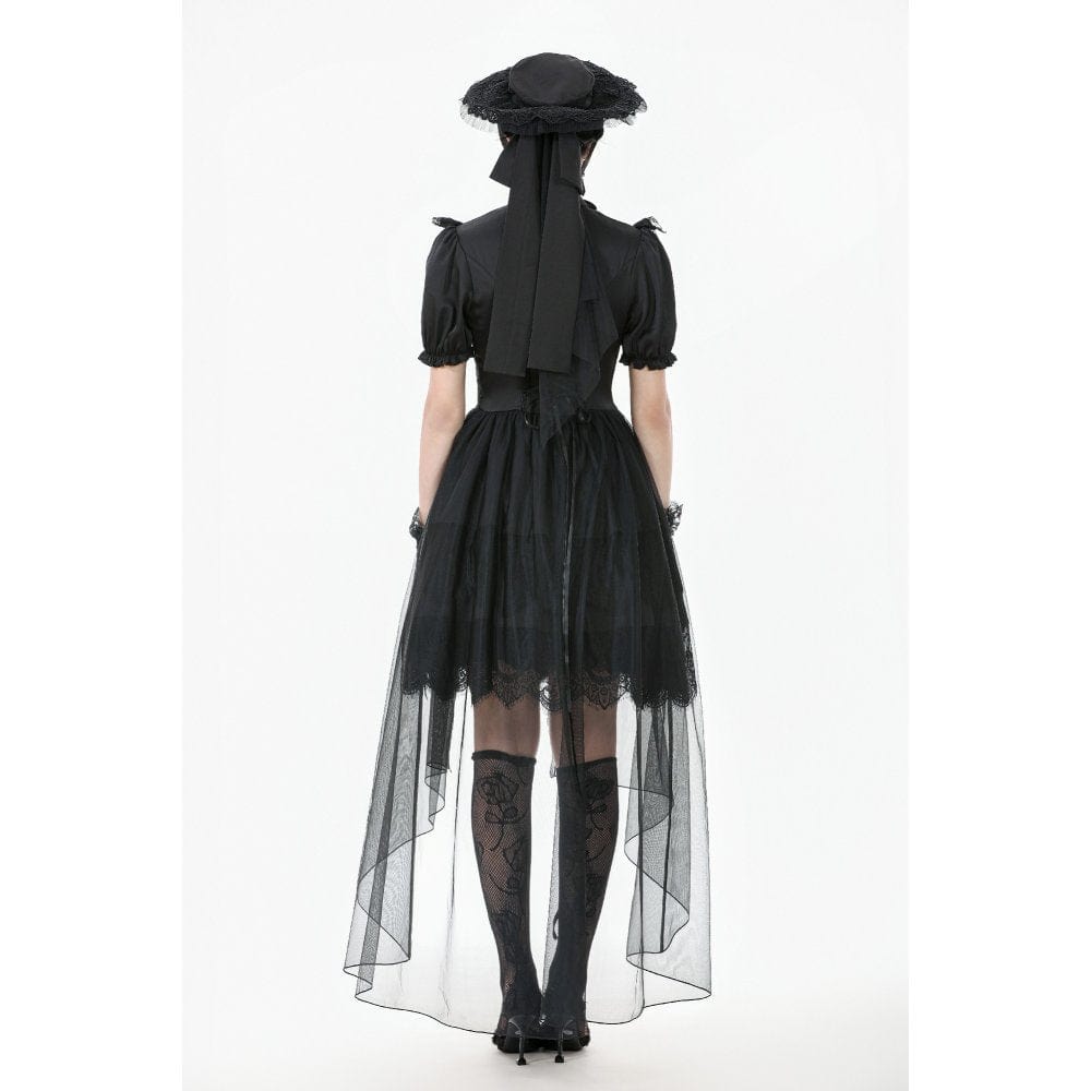 Darkinlove Women's Gothic Lace Hat