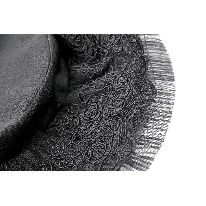 Darkinlove Women's Gothic Lace Hat