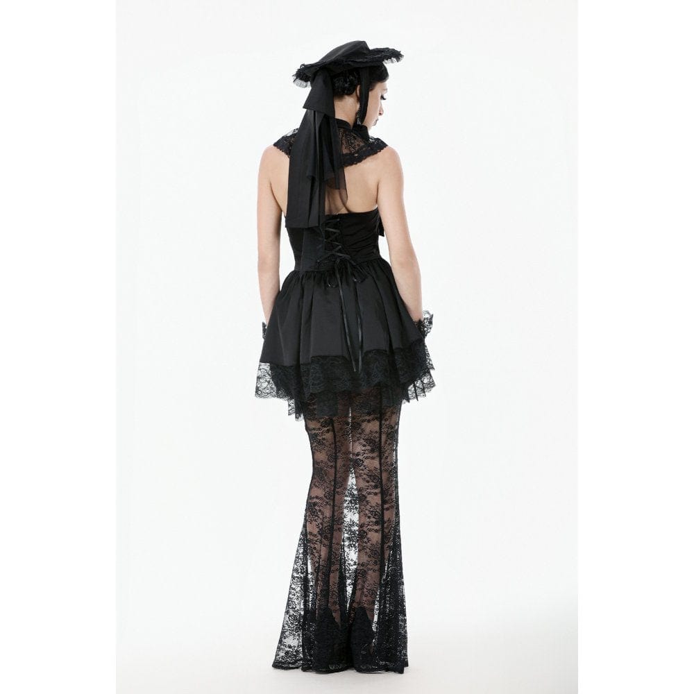 Darkinlove Women's Gothic Lace Hat