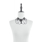 Darkinlove Women's Gothic Lace Layered Chained Choker