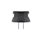 Darkinlove Women's Gothic Lace Ruffled Buckle Underbust Corset