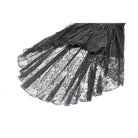 Darkinlove Women's Gothic Lace Ruffled Collar Flared Sleeved Dress