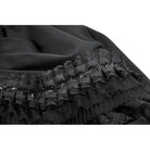 Darkinlove Women's Gothic Lace Ruffled Tail Skirt