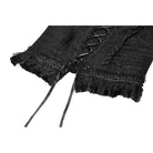 Darkinlove Women's Gothic Lace-up Pleated Bustier