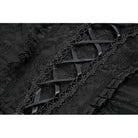 Darkinlove Women's Gothic Lace-up Pleated Bustier