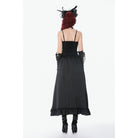 Darkinlove Women's Gothic Lace-up Pleated Bustier