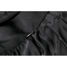 Darkinlove Women's Gothic Layered Lace Ruched Maxi Dress