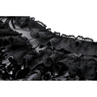 Darkinlove Women's Gothic Layered Ruffled Lace Shirt